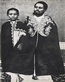 Ras Makonnen and His Son Teferi